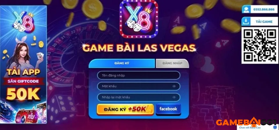 ĐĂNG KÝ X8 CLUB - CỔNG GAME X8 CLUB